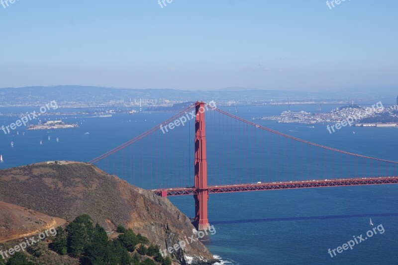 San Francisco Beach Sea Landscape Nature