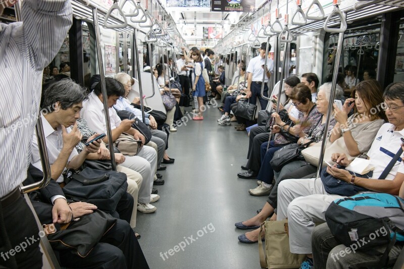 Tokyo Asia Japan Human Metro