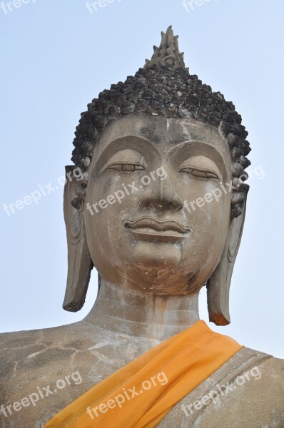 Buddha Ayutthaya Thailand Temple Free Photos