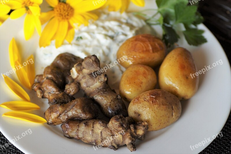 Jerusalem Artichoke Superfood Superpotravina Healthy Diet