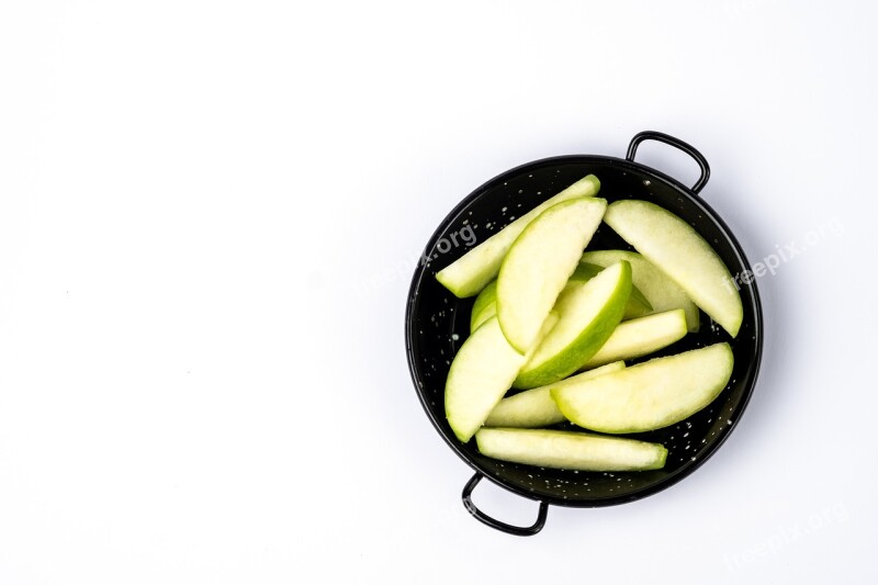 Green Apple Fruit Healthy Fruits Fresh