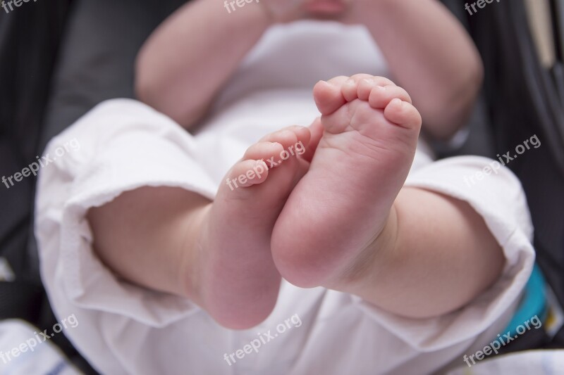 Bebe Foot Adorable Details Free Photos