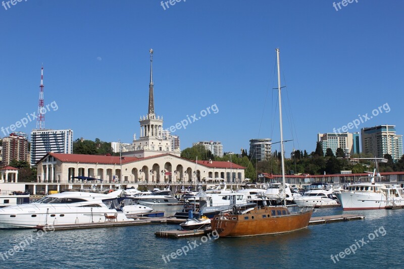 Sochi Sea Yachts Naval Station Ships