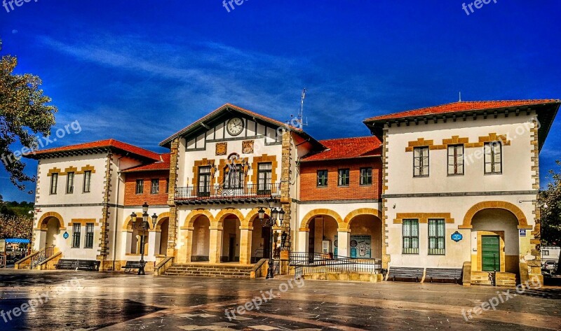 Architecture Building Facade City Hall Plencia