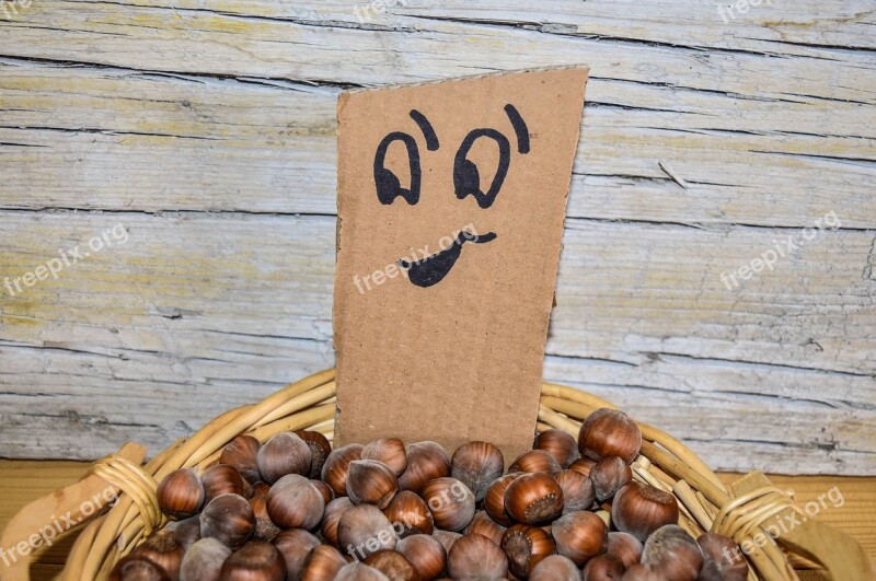 Emoji Smiley Face Hazelnuts Emoticon Smiley