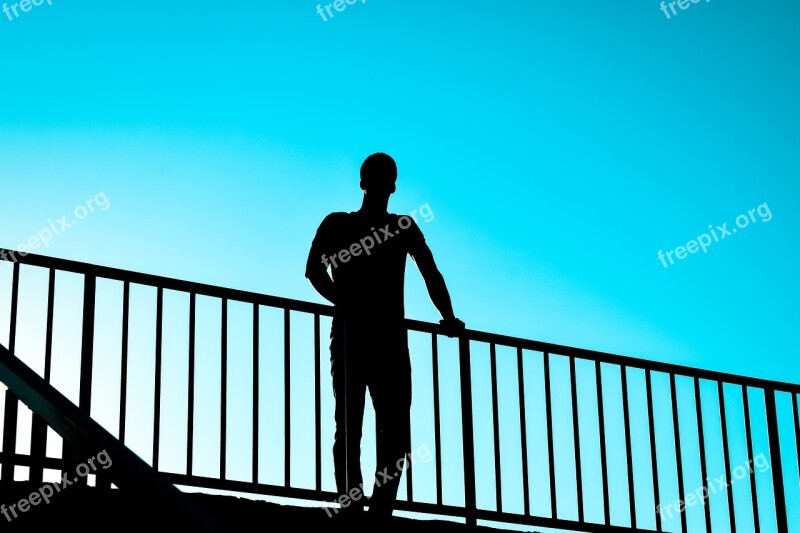 Architecture Blue Bridge Built Structure Clear Sky