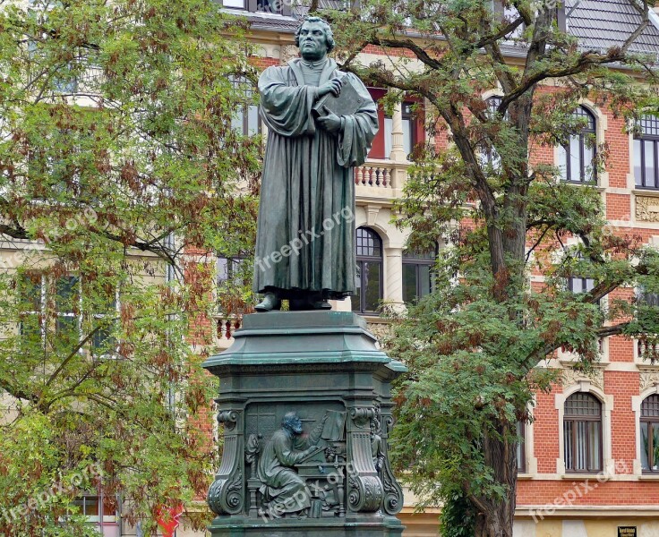 Martin Luther Monument Reformation Statue Church