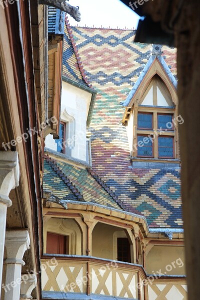 Beaune The Hospices De Beaune Burgundy Historical Monument Free Photos