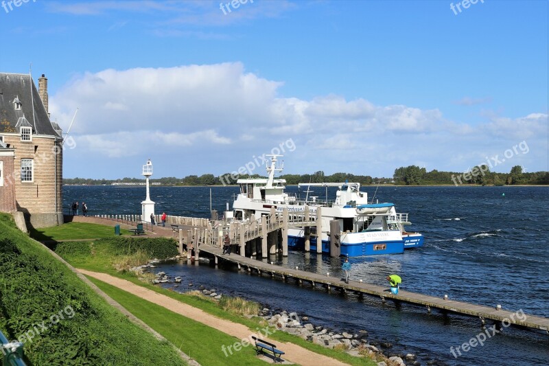 Veere North Sea Zeeland Ships Port