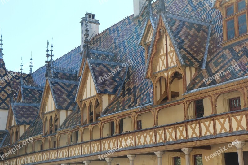 Beaune Hospice De Beaune Burgundy Architecture Hospice