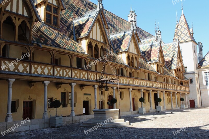 Beaune Hospice De Beaune Burgundy Architecture Hospice