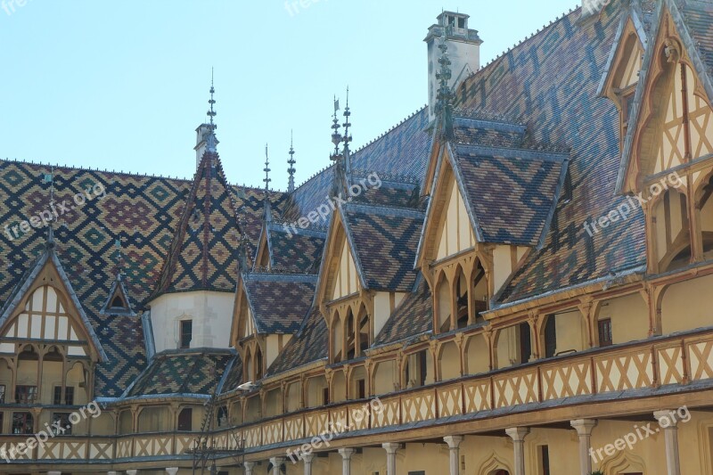 Beaune Hospice De Beaune Burgundy Architecture Hospice