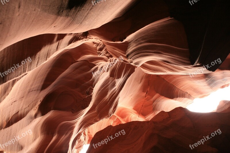 Antelope Canyon Trip Sandstone Landscape United States