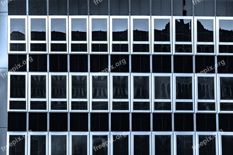 Windows Facade Building Glass Architecture