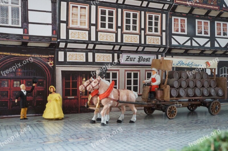 Oktoberfest Model Diorama Brewery Beer