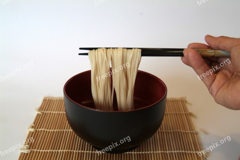 Japanese Noodle Healthy Soup Bowl