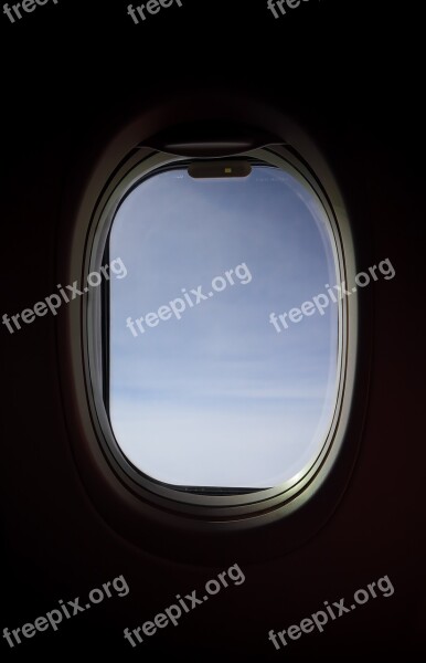 Window Shade Airplane Window Travel Flight