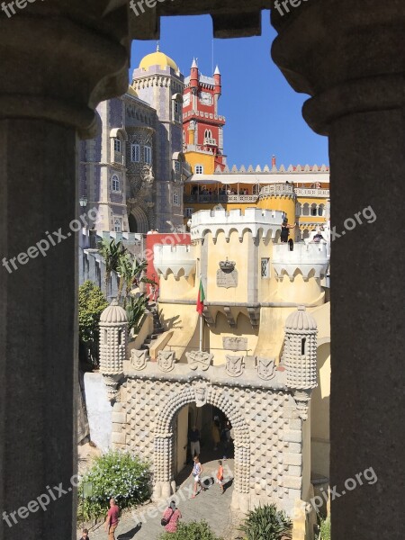 Sintra Castle Portugal Fortress Building