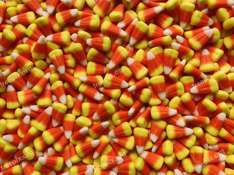 Candy Corn Candies Halloween Treat Sweets