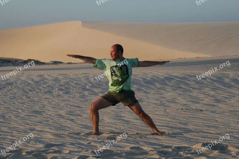 Yoga Assana Jericoacoara Beach Sport