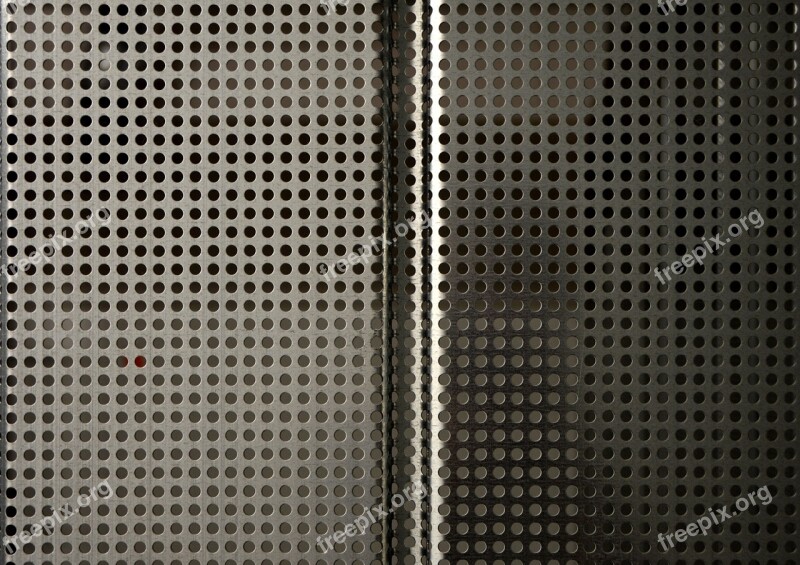 Metal Perforated Sheet Texture Material Graphic