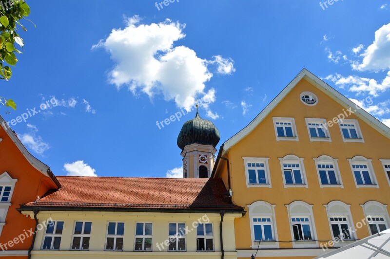 Architecture Tower Church Cloud Sky