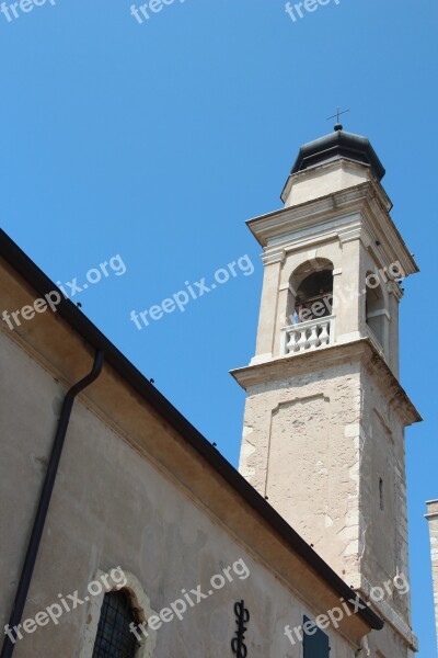 Bell Tower Tower Mediteran Church Building