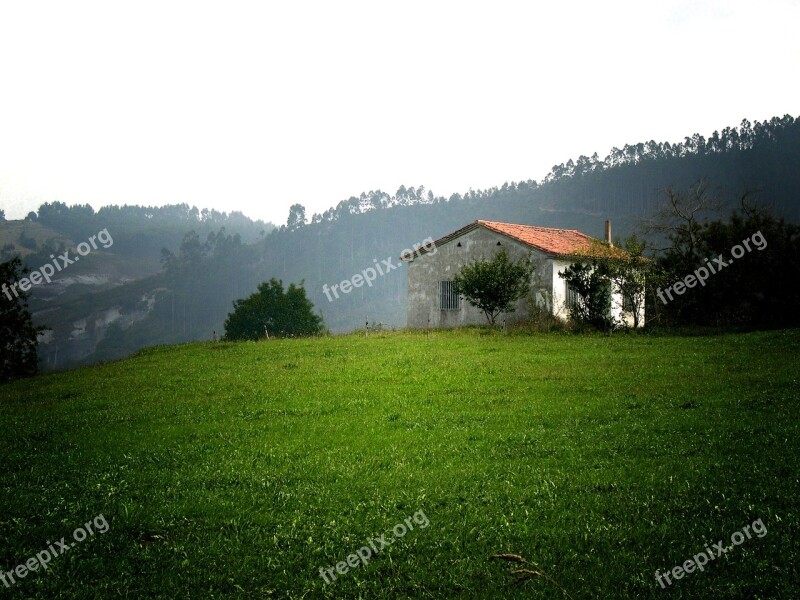 Cantabria House Field Nature Meadows