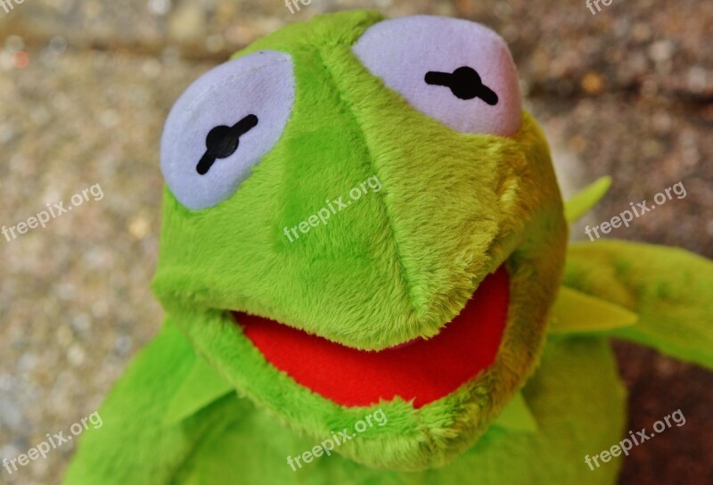 Kermit Frog Figure Funny Frogs