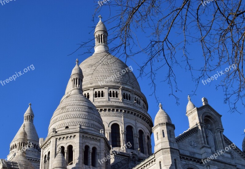 Paris Church France Sacré Cœur Places Of Interest