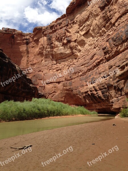 Sandstone Utah Canyon Landscape Scenic