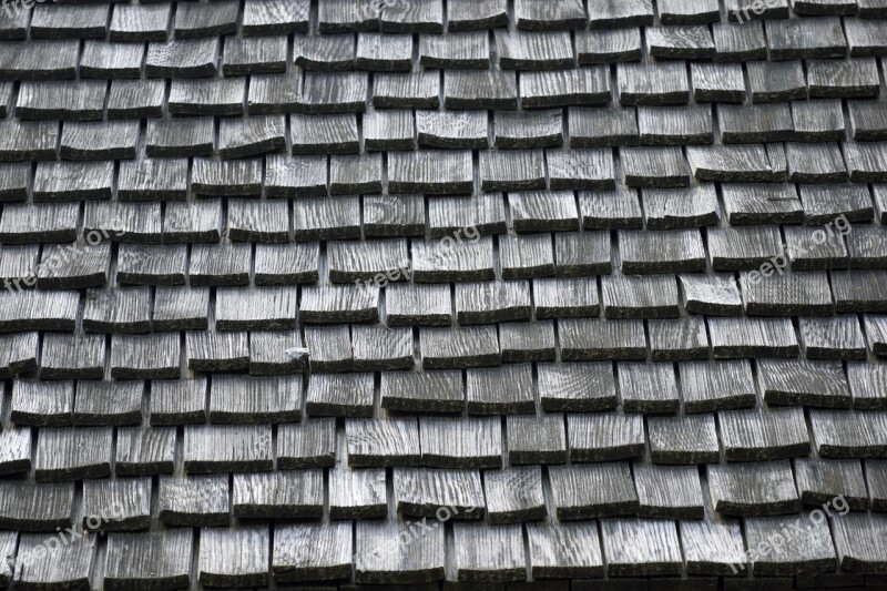 Wood Shingles Roof Background Backdrop