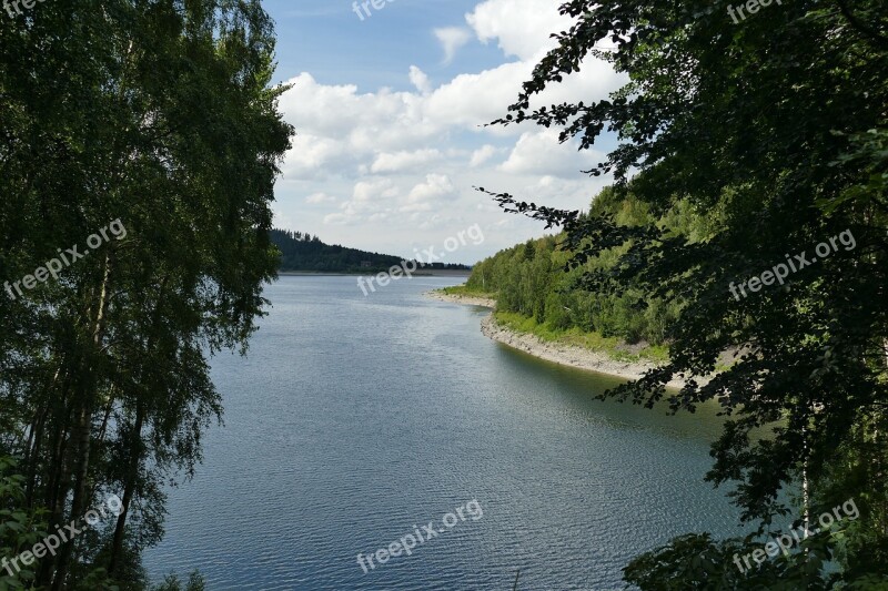 Granetal Goslar Dam Nature Landscape