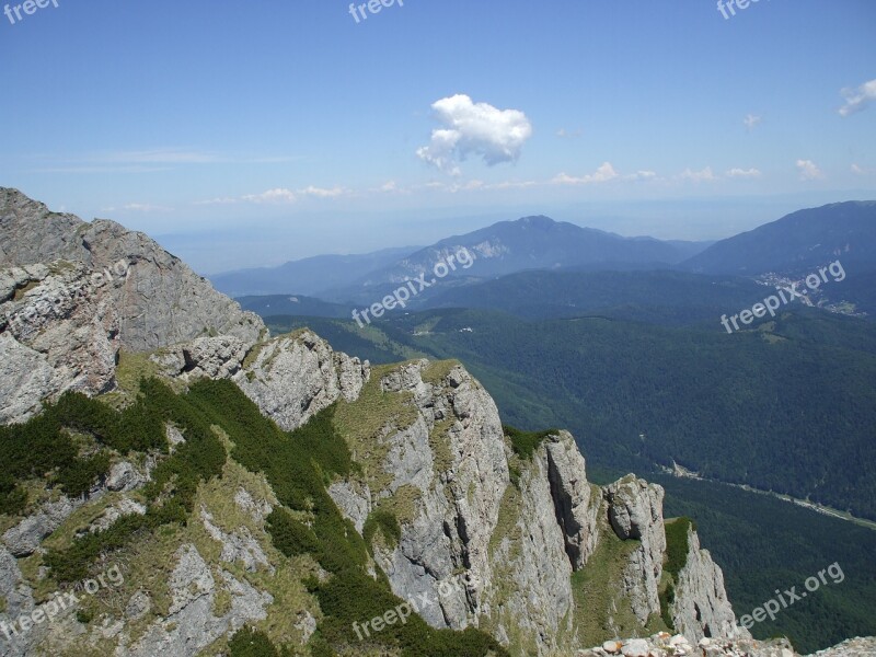 Busteni Romania Mountain Landscape Mountain Landscape