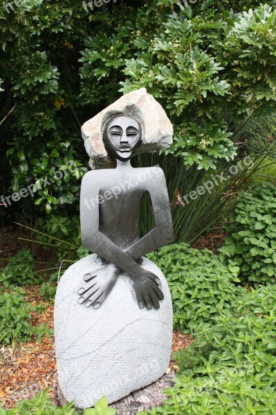 South Africa Cape Town Kirstenbosch Statue Sculpture