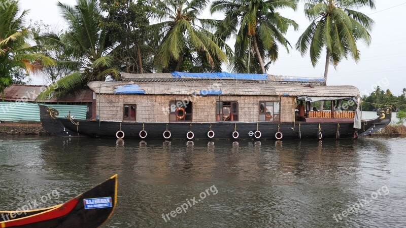 Aleppey Houseboat Kerala Backwater Tourism