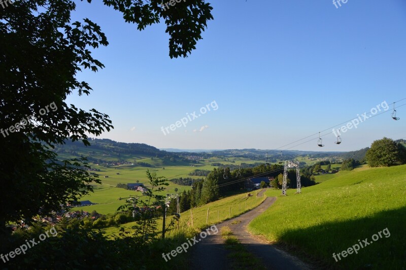 Mountains Allgäu Sky Blue Reported