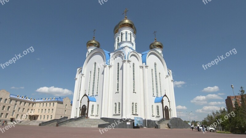 Kazakhstan Almaty Russian Orthodox Church