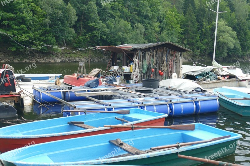 Rowing Boats Boat Rental Wendefurth Dam Boat House