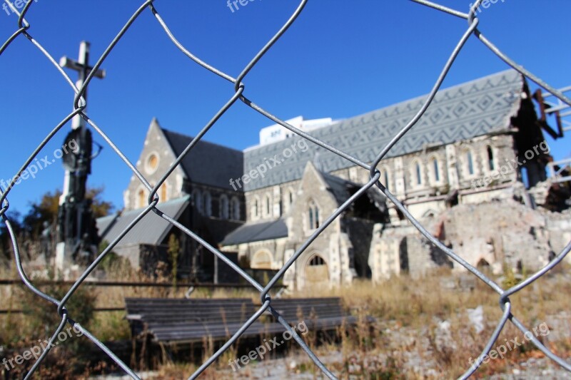 Christchurch Cathedral Recover Rebuild Colorful