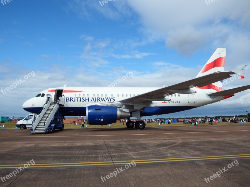 British Airways Passenger Plane Airliner Free Photos