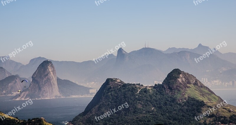 Rio De Janeiro Olympics 2016 Niterói Brazil Christ The Redeemer