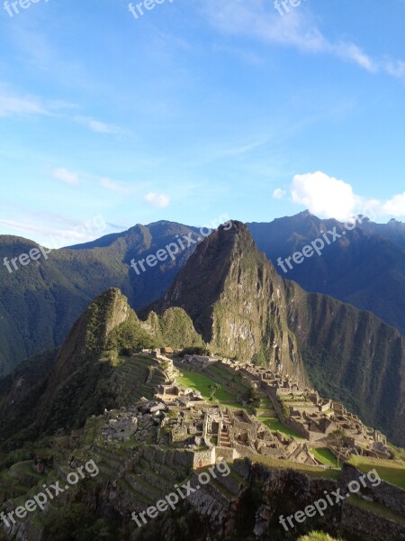 Machu Pichu Peru Pichu Machu Macchu