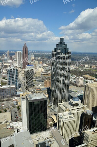 Atlanta Georgia Cityscape City Usa