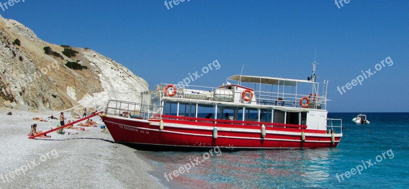 Greece Skiathos Island Beach Rock