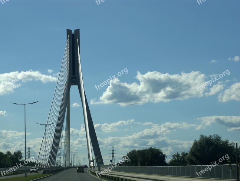 Bridge Sky Cloud Architecture Urban