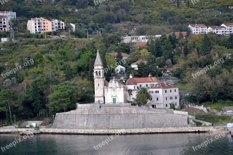 Montenegro Island Islet Church Monastery