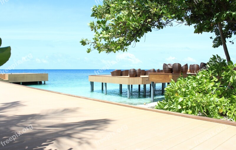 Maldives Beach Seating Arrangement Chair Lounge