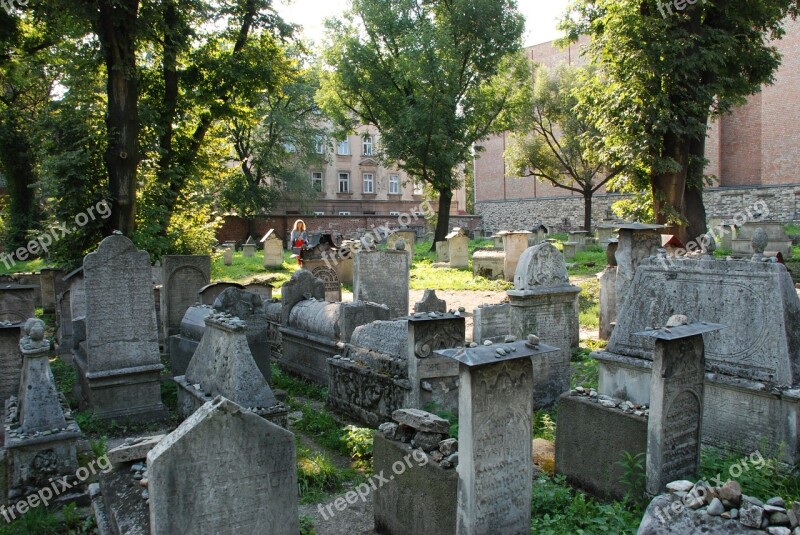 Cemetery Grave Tombstone Jewish Commemorate