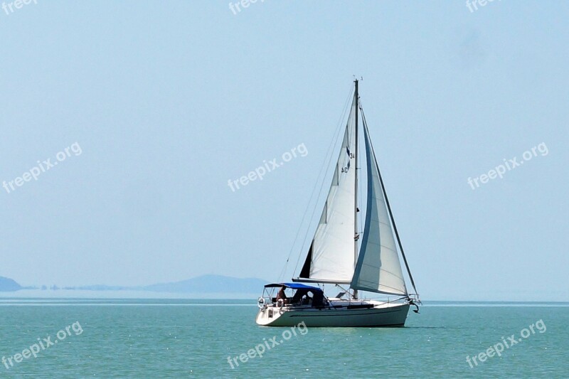 Lake Balaton Ship Sailing Boat Yacht